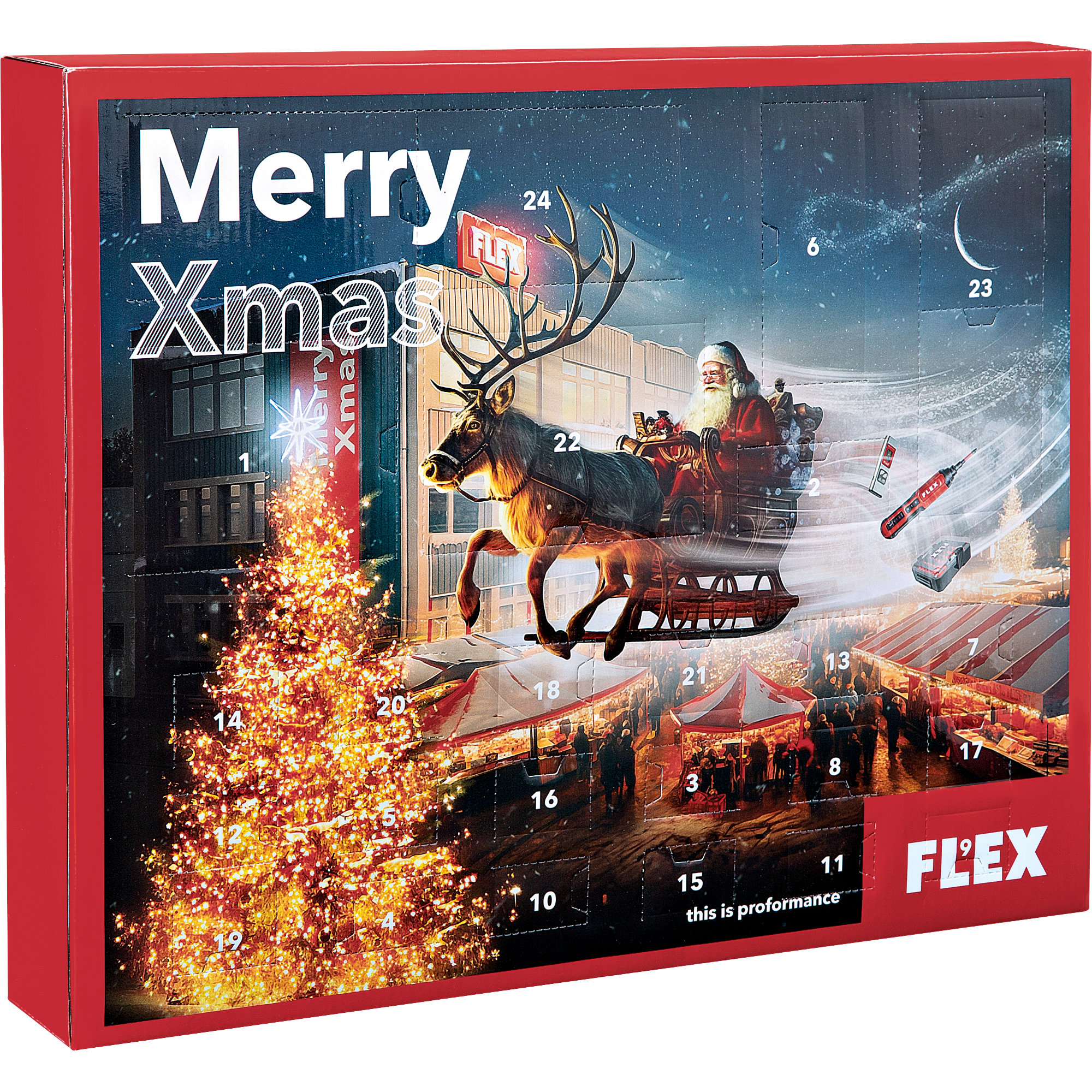 Flex Werkzeug Adventskalender - Weihnachtskalender 2024