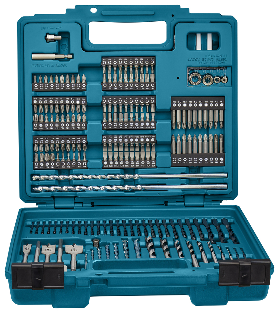 Makita Bohrer-Bit-Set E-11689, 256-tlg.