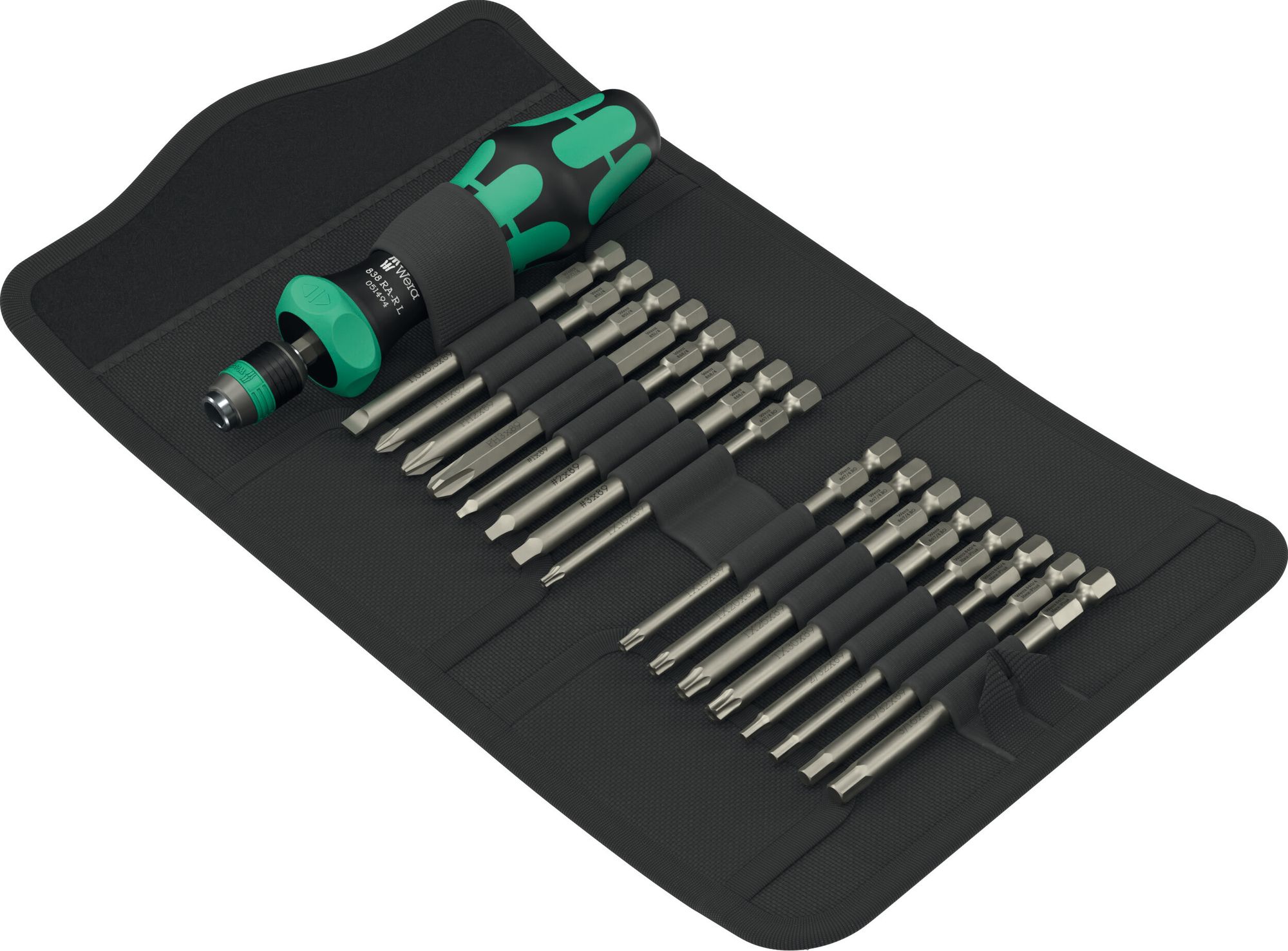 Wera Kraftform Kompakt 60 RA-R Imperial 1, 17-teilig
