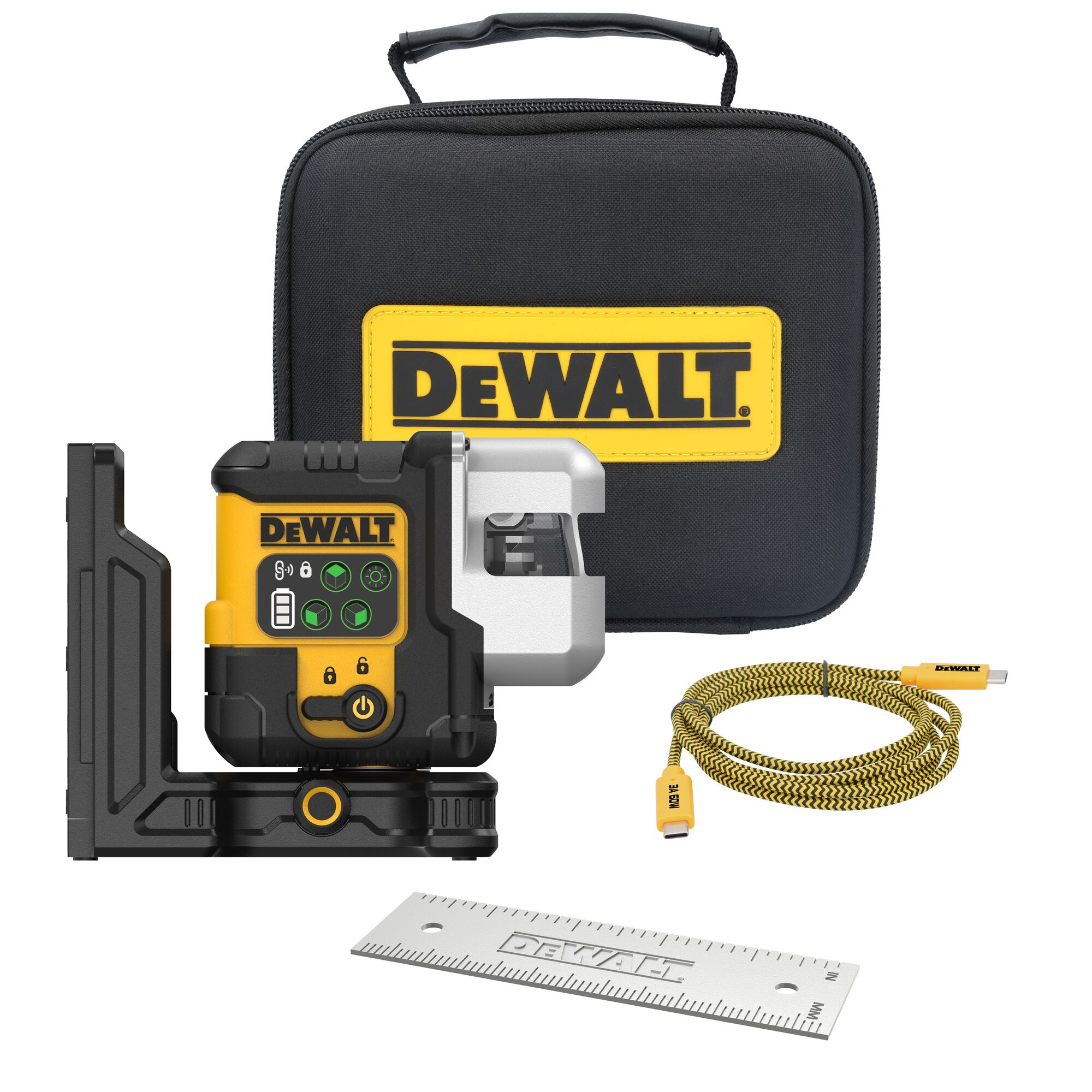 DEWALT Multilinienlaser DCLE14301GB mit integriert