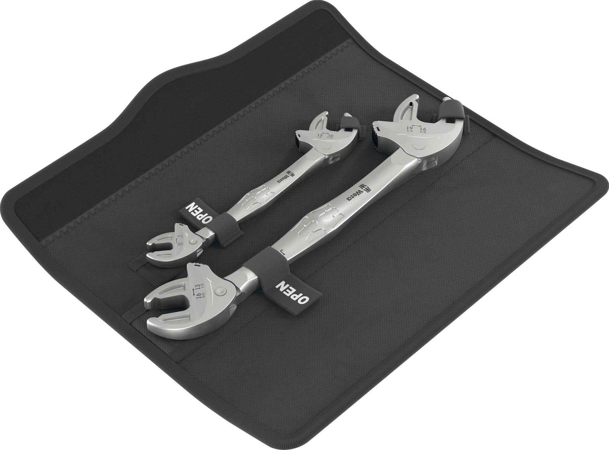 Wera 6006 Joker 2 Set 1 Selbstjustierende Doppelmaulschlüssel, 2-teilig