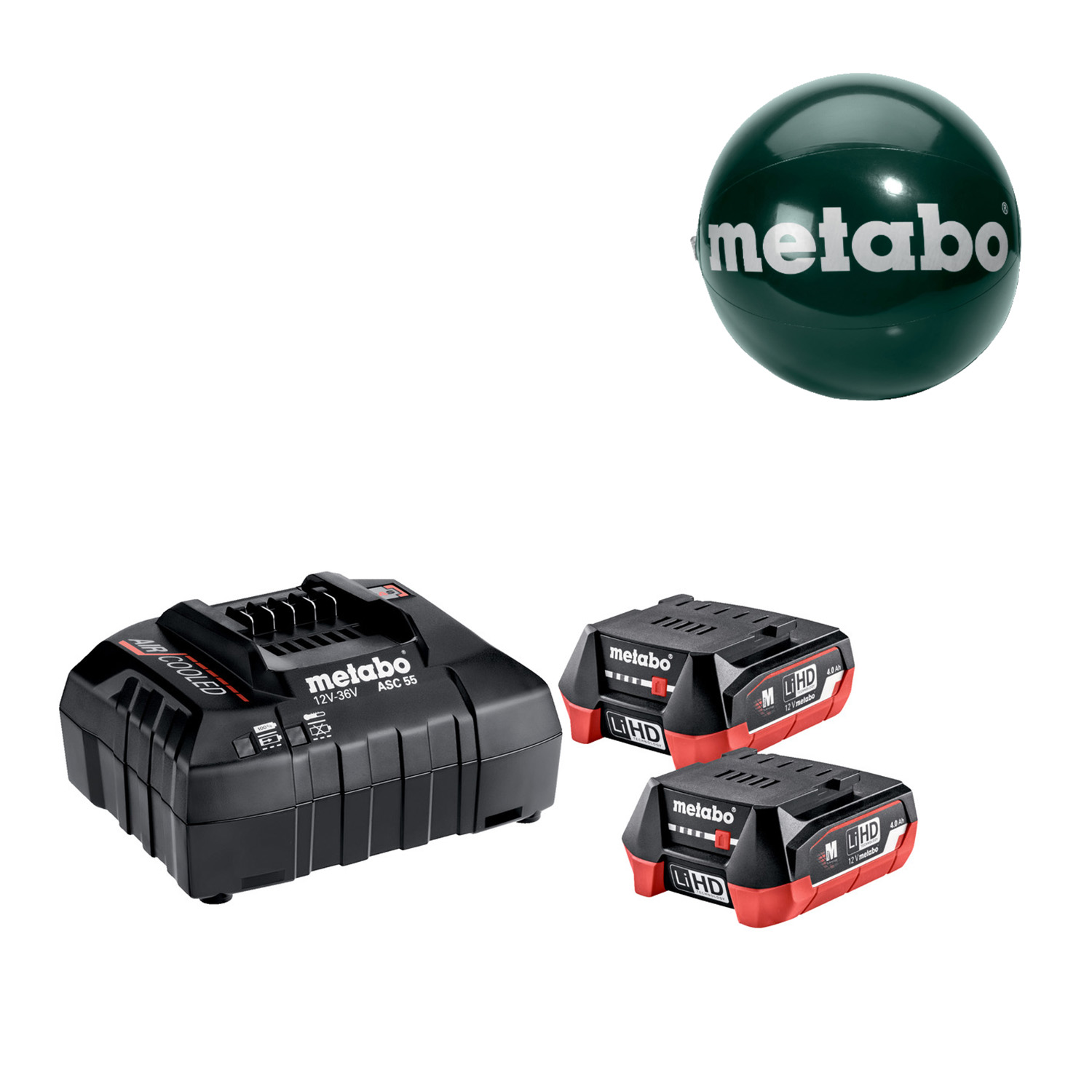 Metabo Set de base 12V 2 x LiHD 4.0 Ah (685301000)