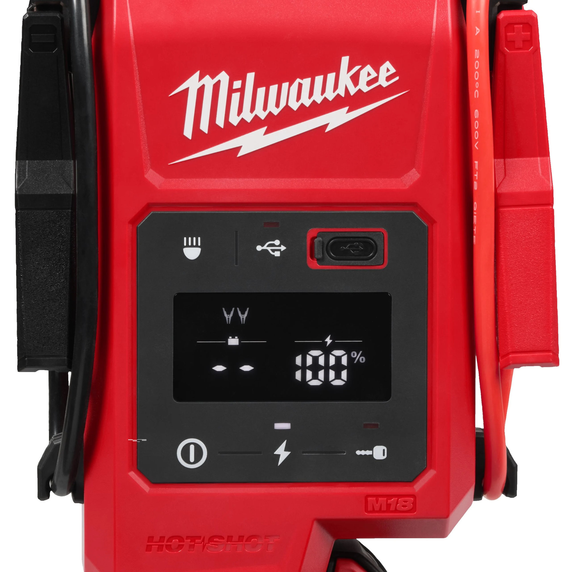 Milwaukee M18 Akku-Starthilfe M18 JS2200-0, 2000 A ohne Akku und Ladegerät