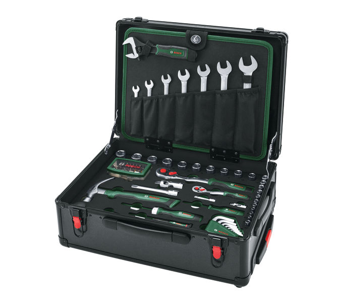 Bosch Rollwerkzeugkoffer Set 119-teilig