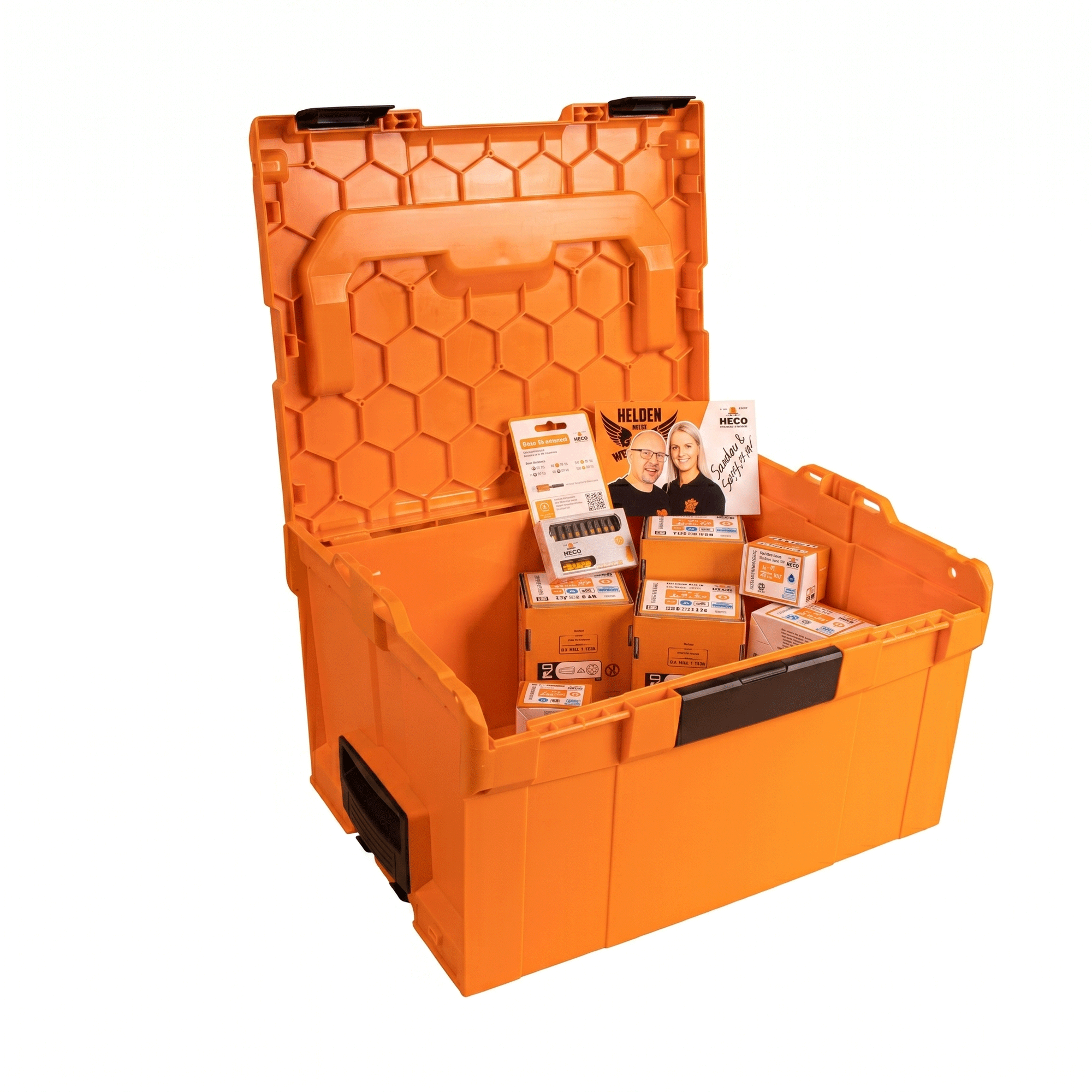 HDW Sortimentskoffer klein in L-BOXX 238 1400 Schrauben + Bit Selector