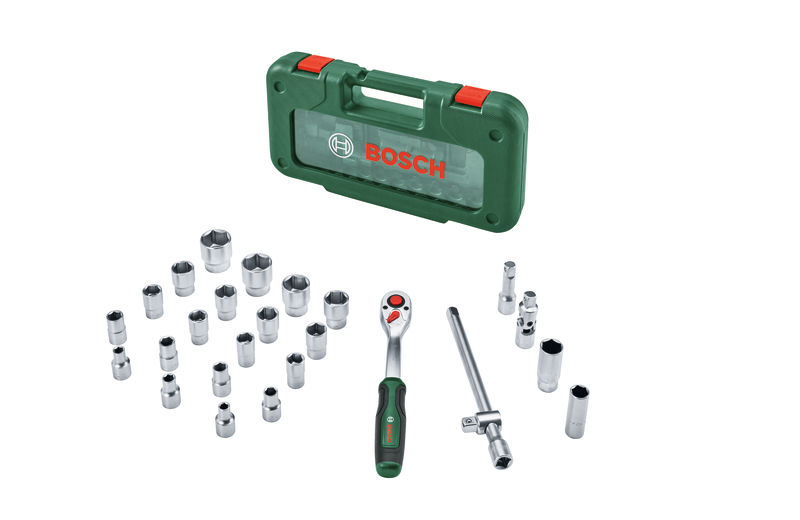 Bosch Handwerkzeuge 1/2-Ratschen-Set 26-tlg.