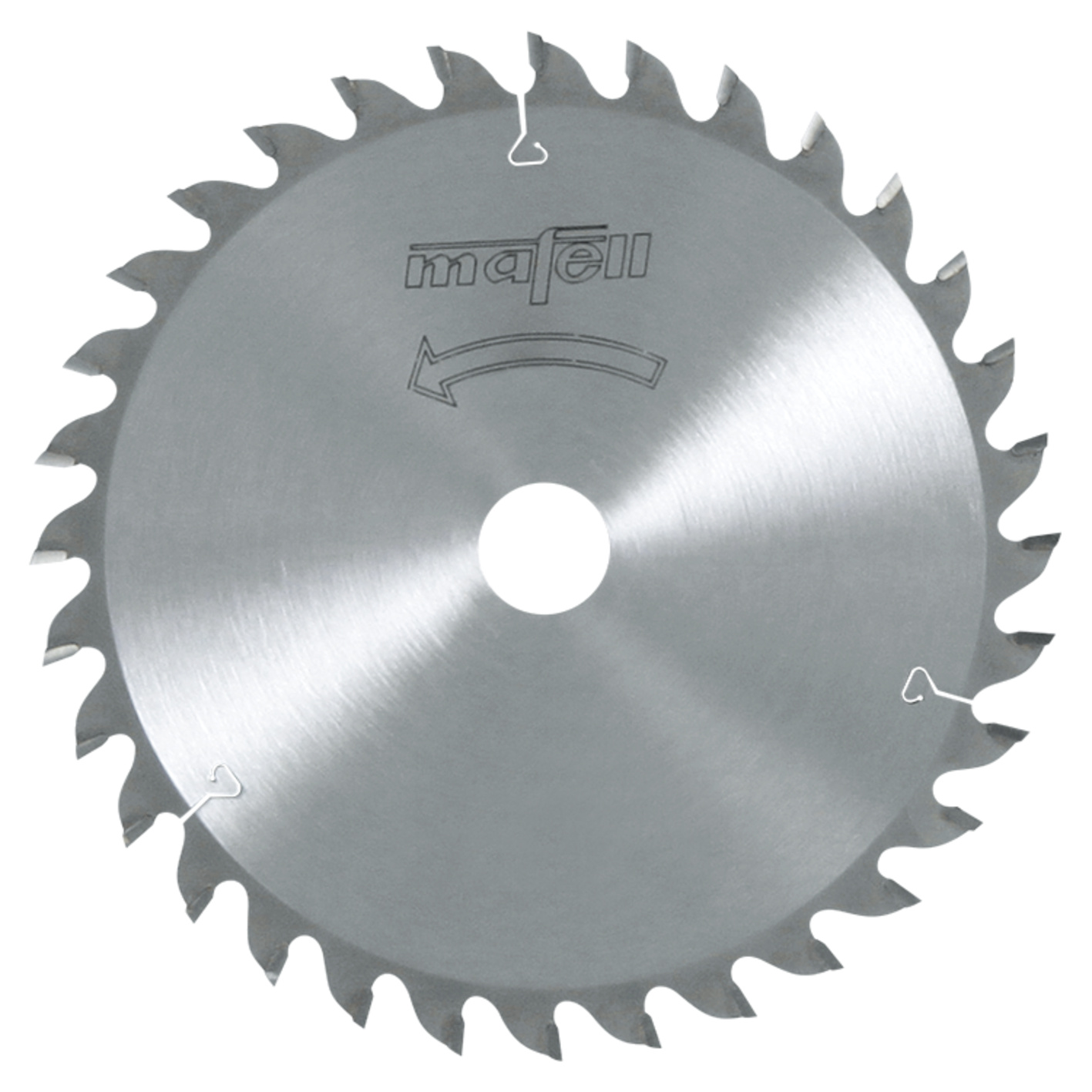 Mafell Sägeblatt-HM, 185 x 1,4/2,4 x 20 mm, Z 32, WZ, für Feinschnitte in Holz