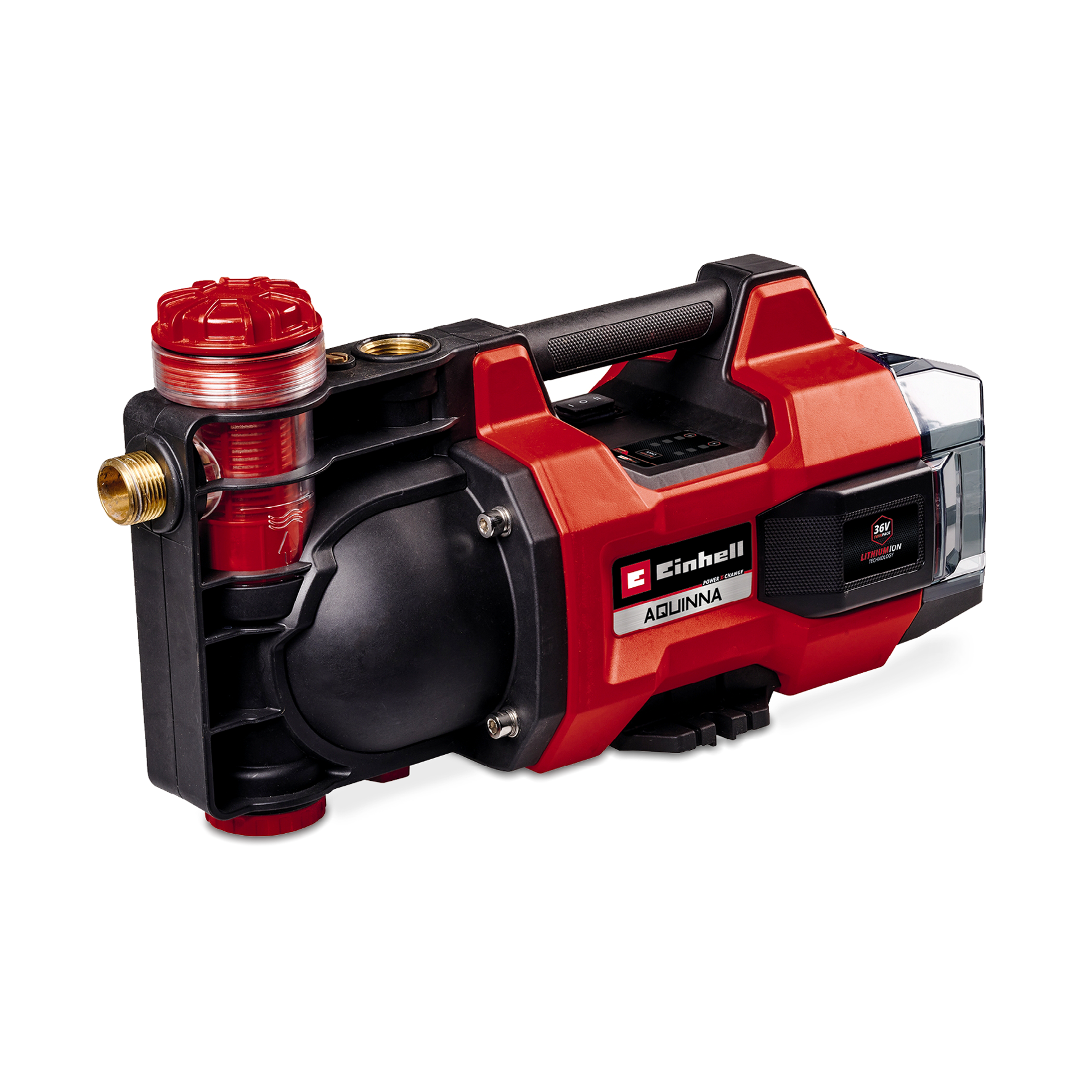 Einhell Akku-Gartenpumpe AQUINNA 36/38 F LED ohne Akku und Ladegerät
