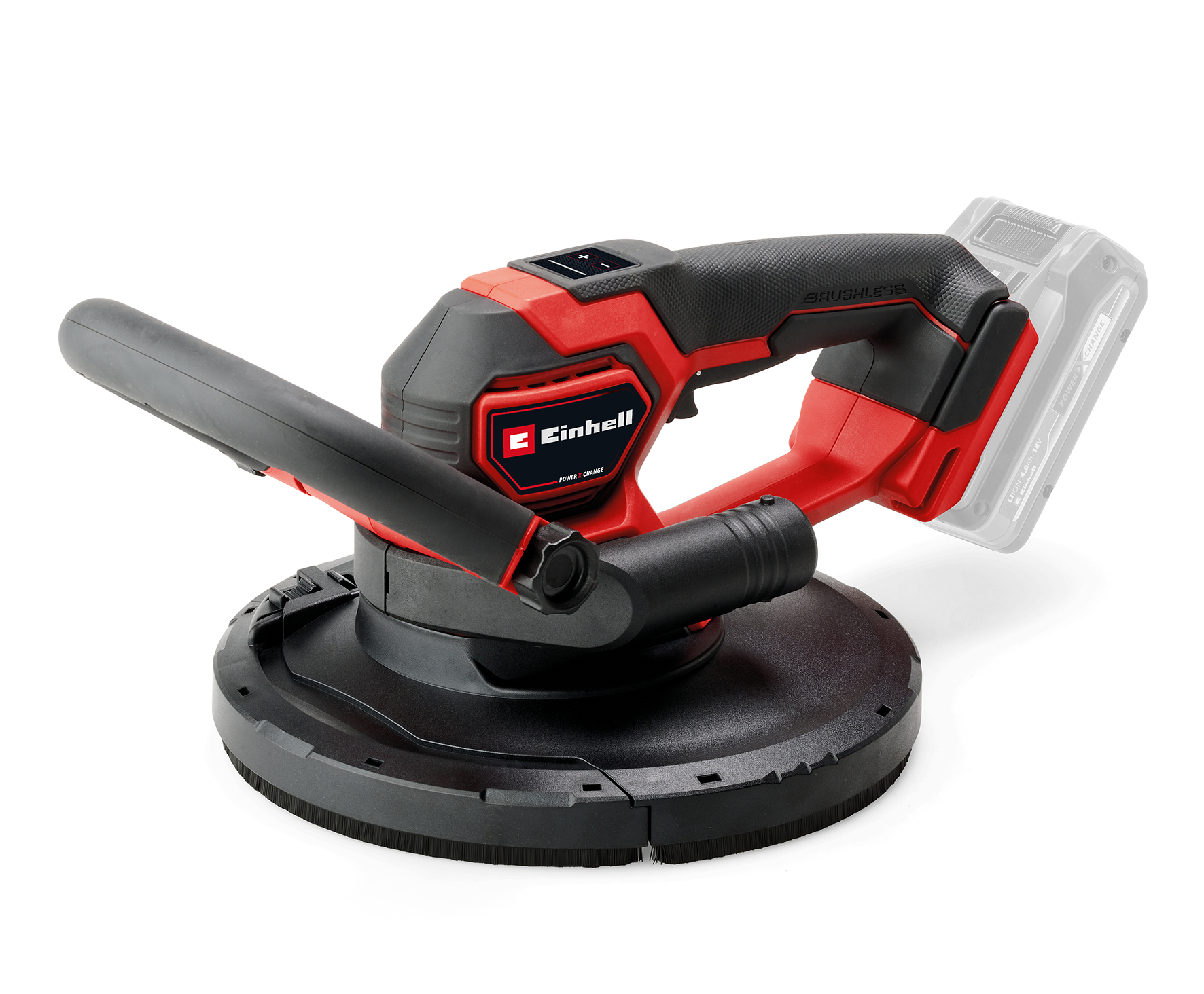Einhell Professional Akku-Trockenbauschleifer TP-DWS 18/225 Li BL ohne Akku und Ladegerät im Koffer