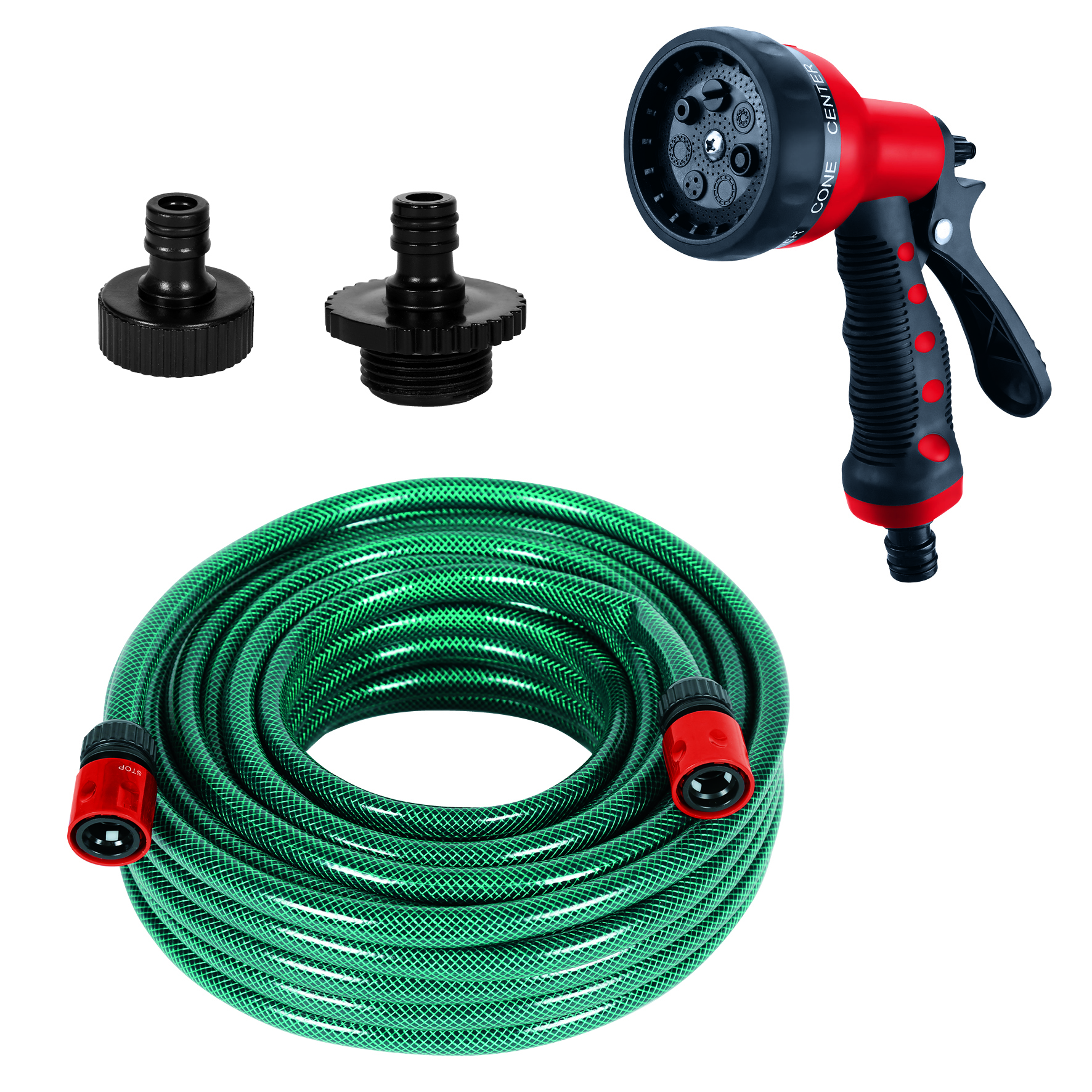 Einhell 4-tlg. Gartenschlauch-Set, 20 m