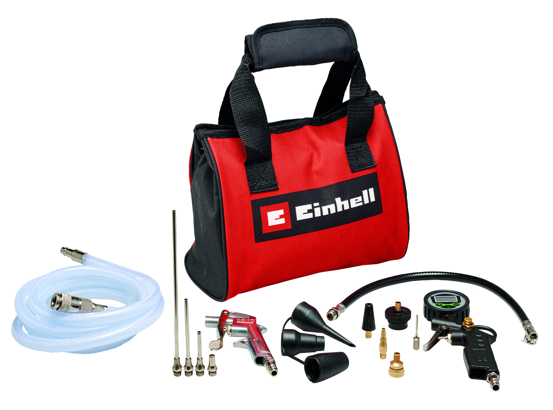 Einhell 15-tlg. Druckluft-Set mit Tasche