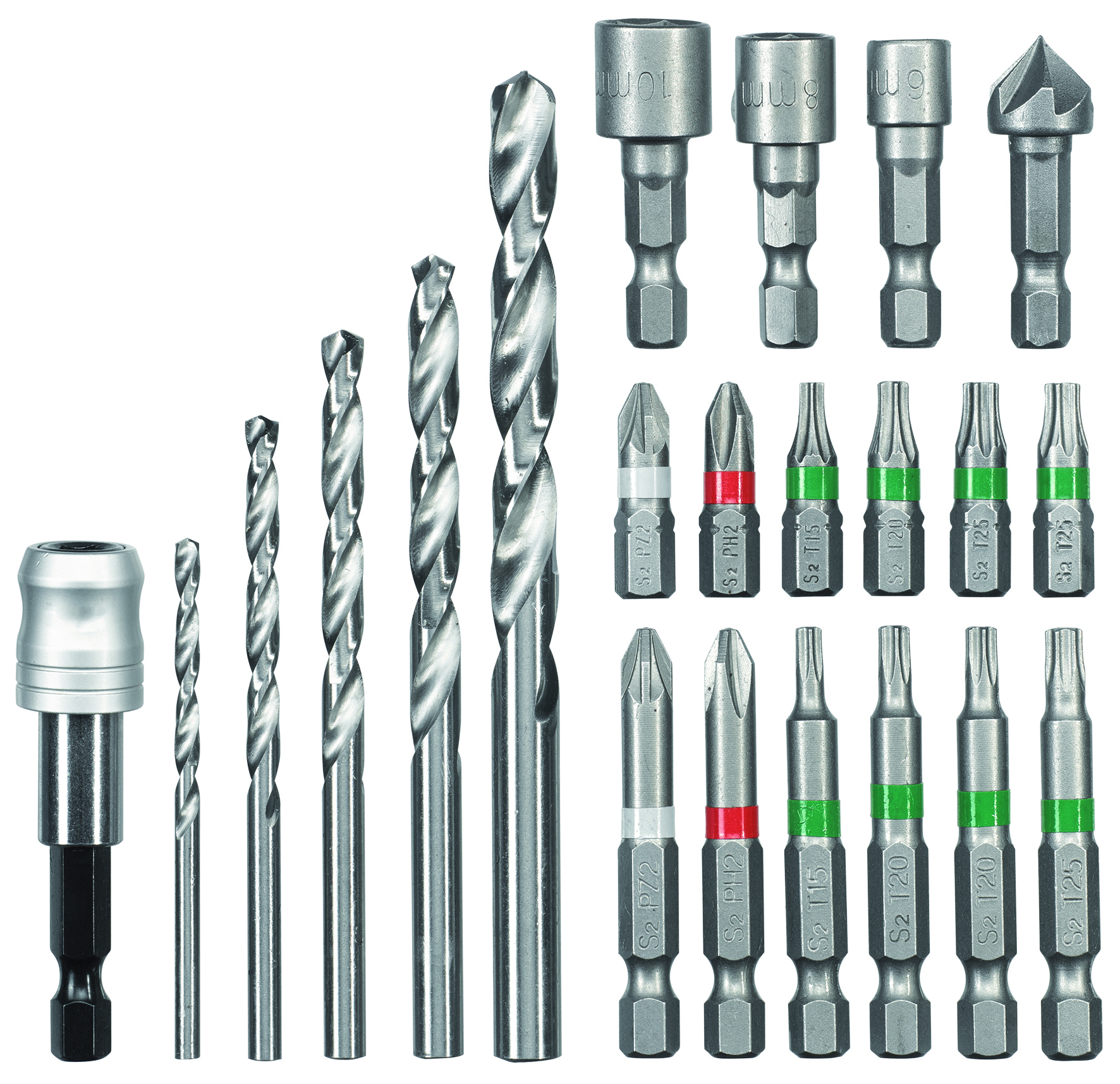 Einhell S-Box 22-tlg. Bit- und Bohrer-Set