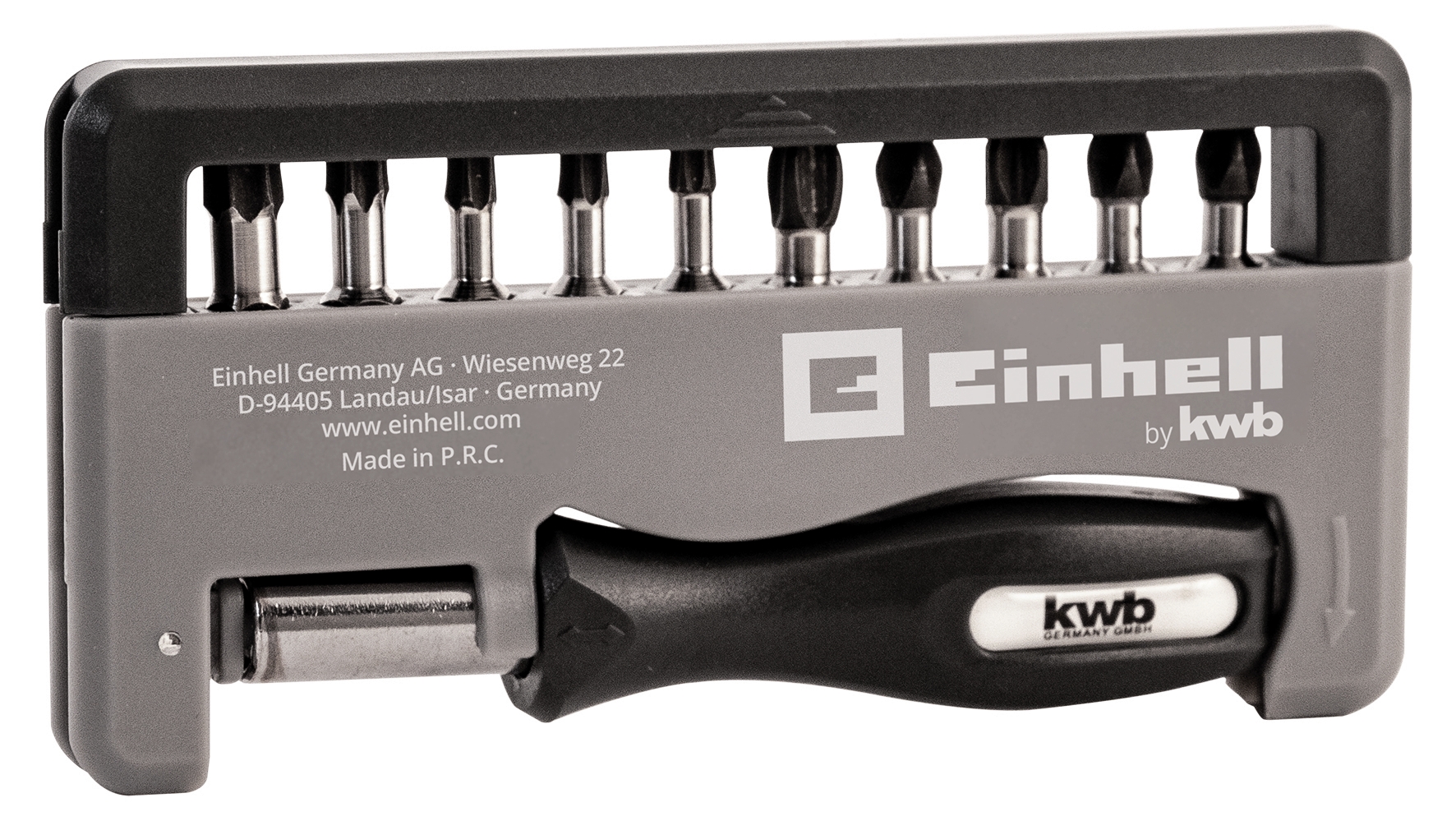 Einhell 12-tlg. Impact-Bit-Set, Pocket-Set, 25 mm