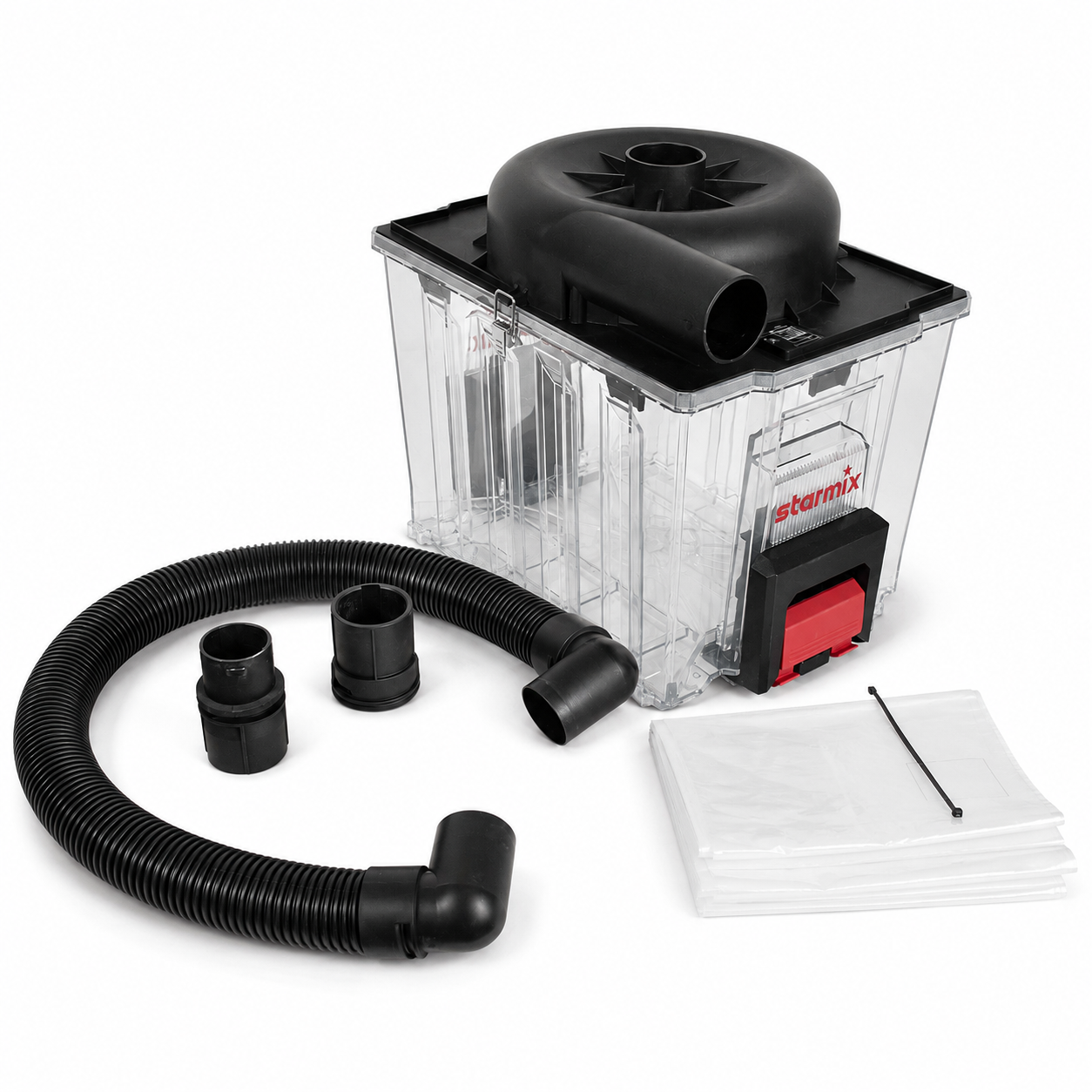 Starmix Vorabscheider Dustfixx AS 25 Mit L-BOXX Aufnahme + 10x PE Entsorgungsbeutel - Exklusiv by GOTOOLS