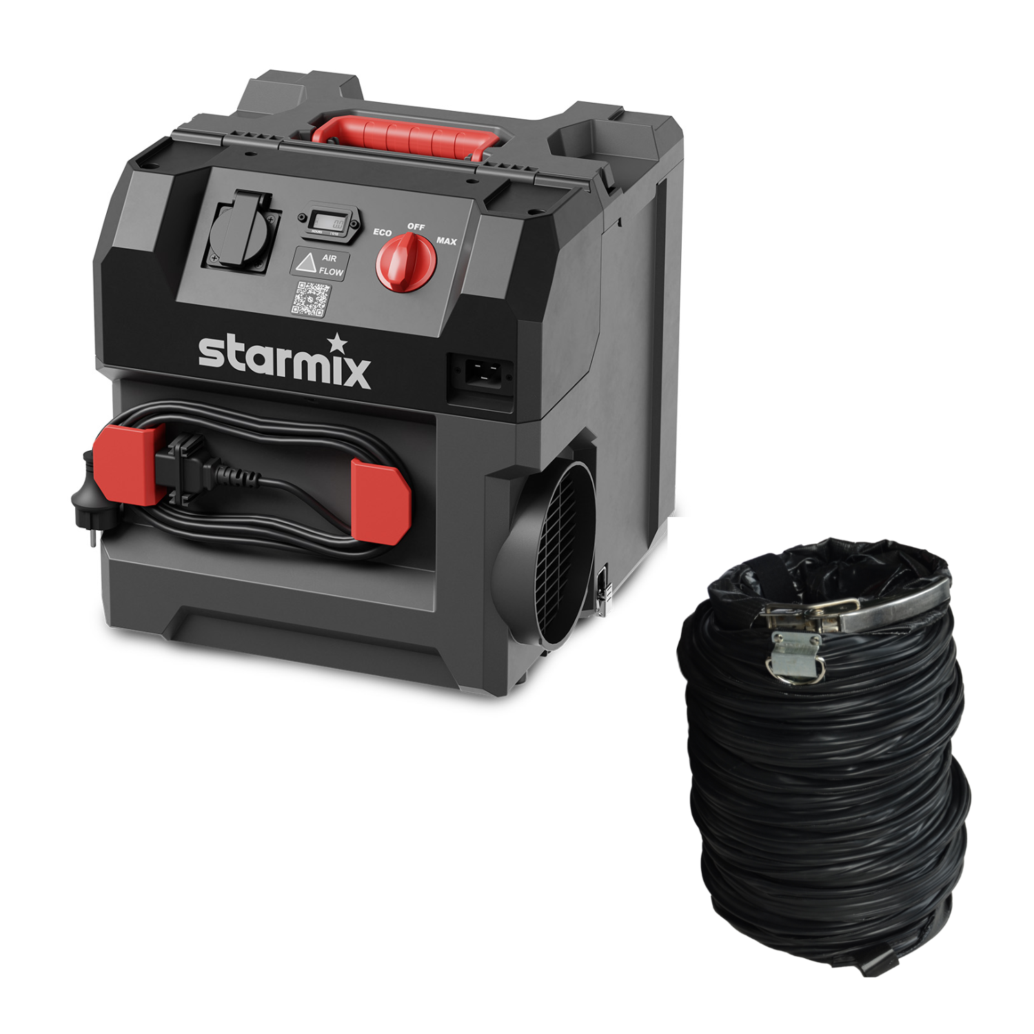 Starmix Baustellen-Luftreiniger Aeroxx + Zuluftschlauch