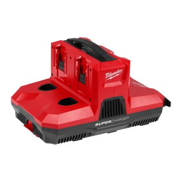 Milwaukee M12-M18 PACKOUT Mehrfach-Super-Schnellladegerät M12-18 MBPSC4
