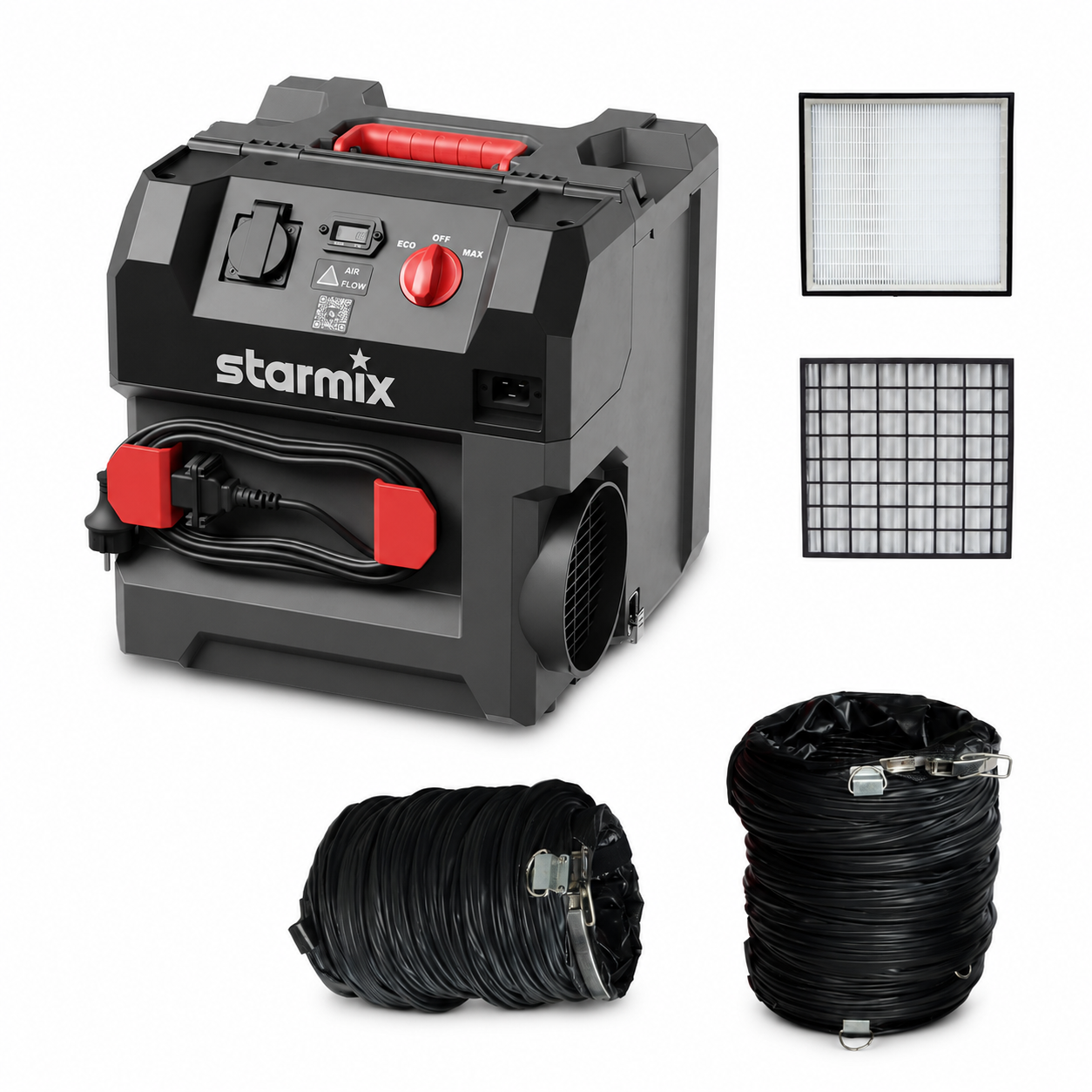 Starmix Baustellen-Luftreiniger Aeroxx 750 Staubfrei Sorglospaket