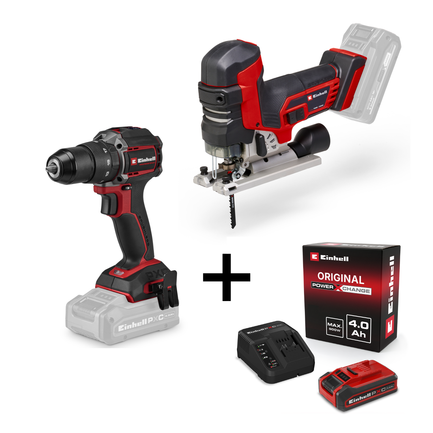 Einhell Professional Akku-Schlagbohrschrauber TP-CD 18/50-C Li-i BL ohne Akku und Ladegerät