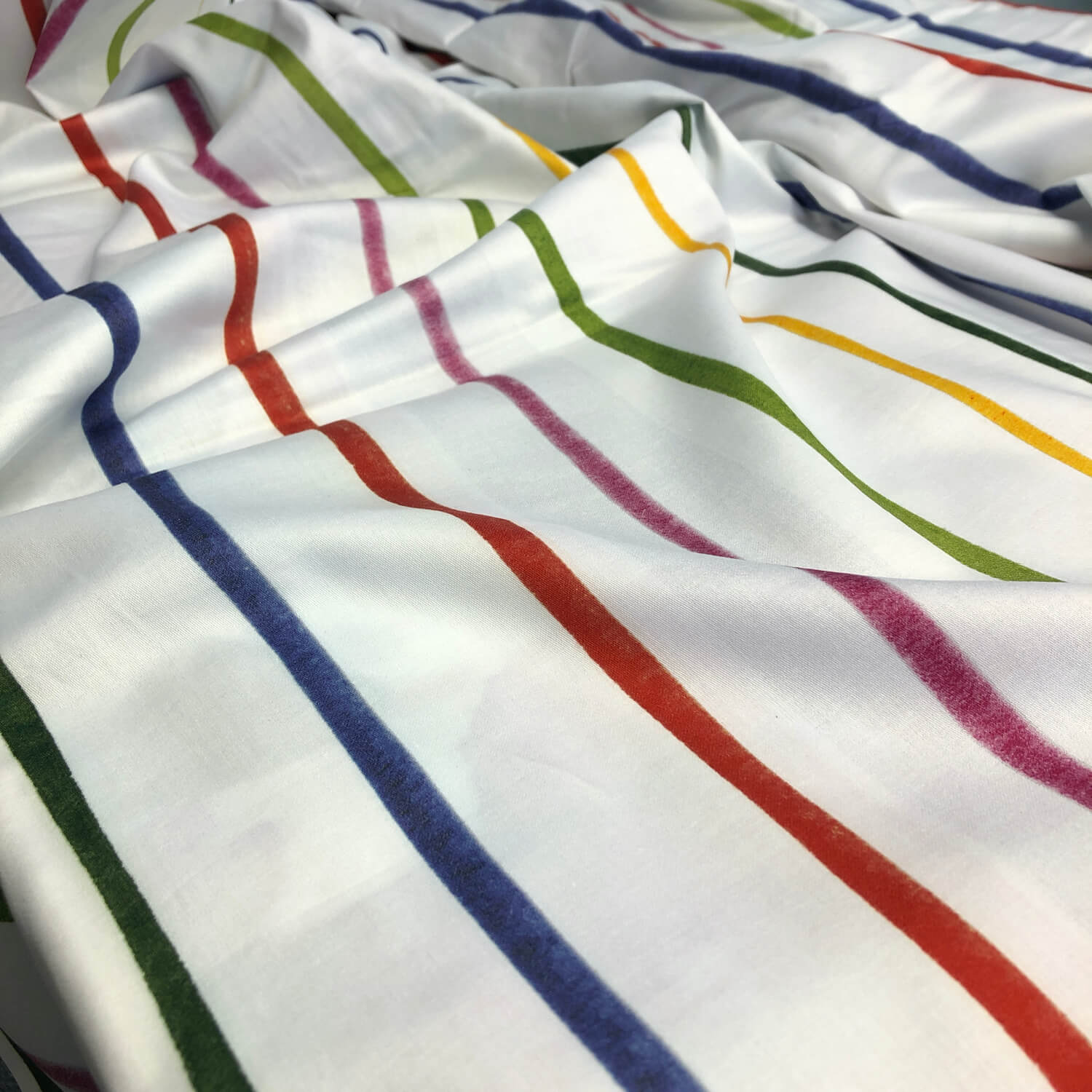 Estella Bettwäsche Aquarell 4703 985 multi Mako Satin