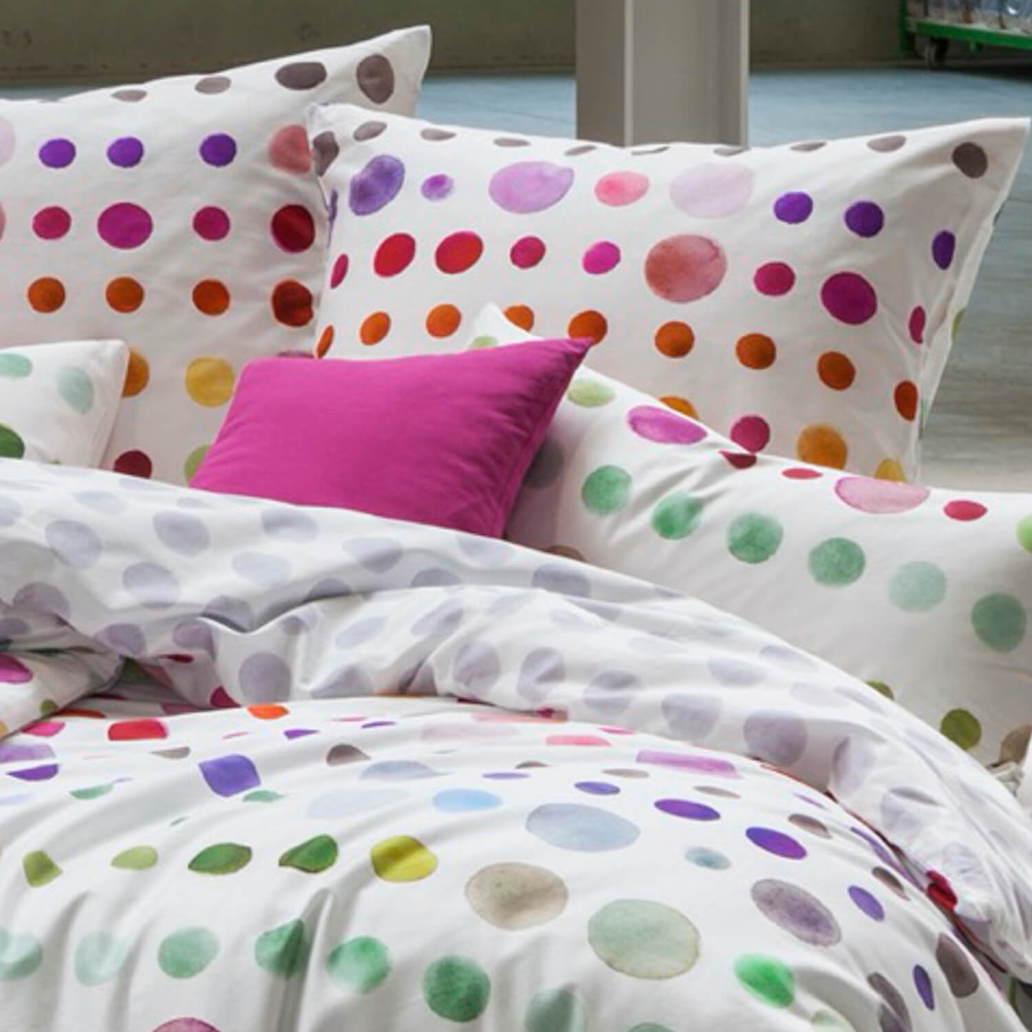 Estella Bettwäsche Spot 4709 985 Multicolor Mako Satin