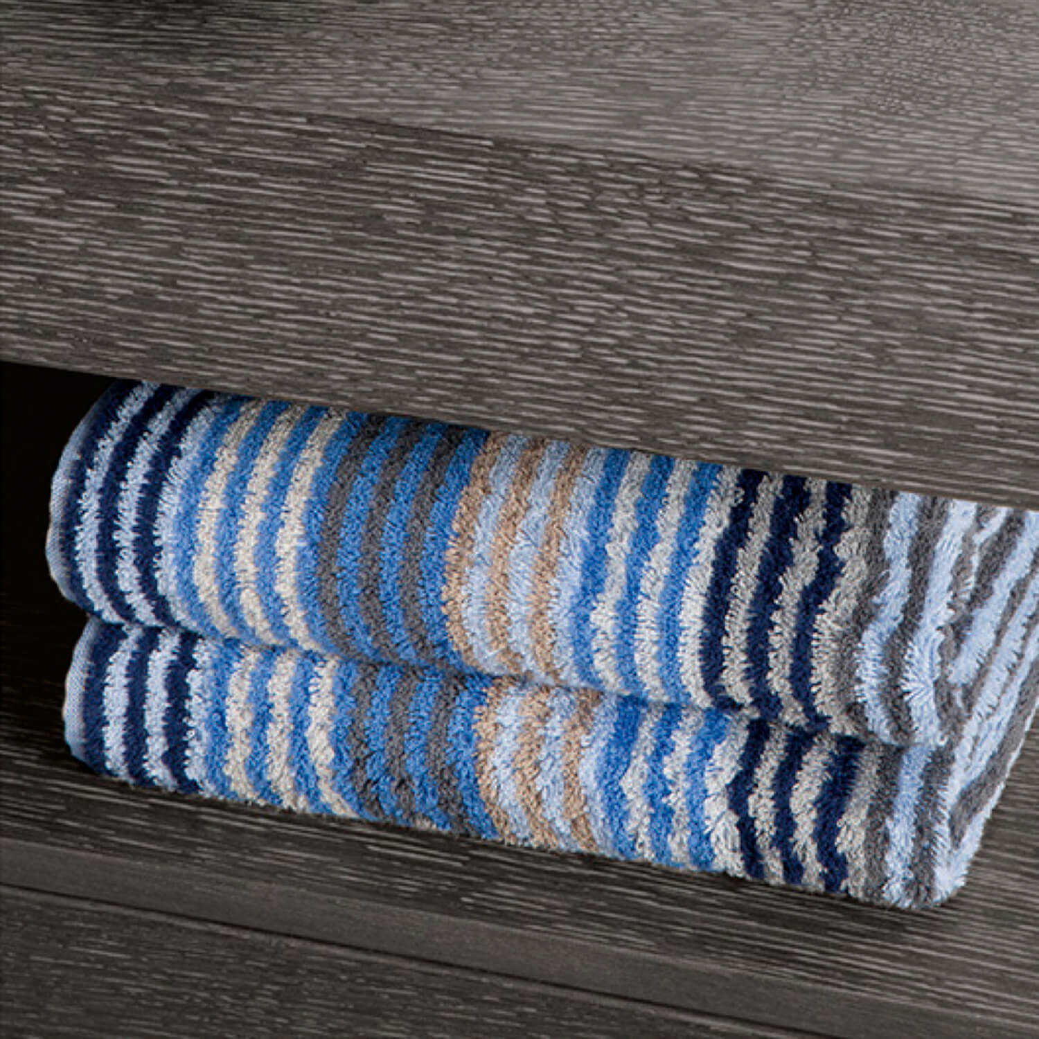 Cawö Handtücher Unique Stripes 944 11 Saphir