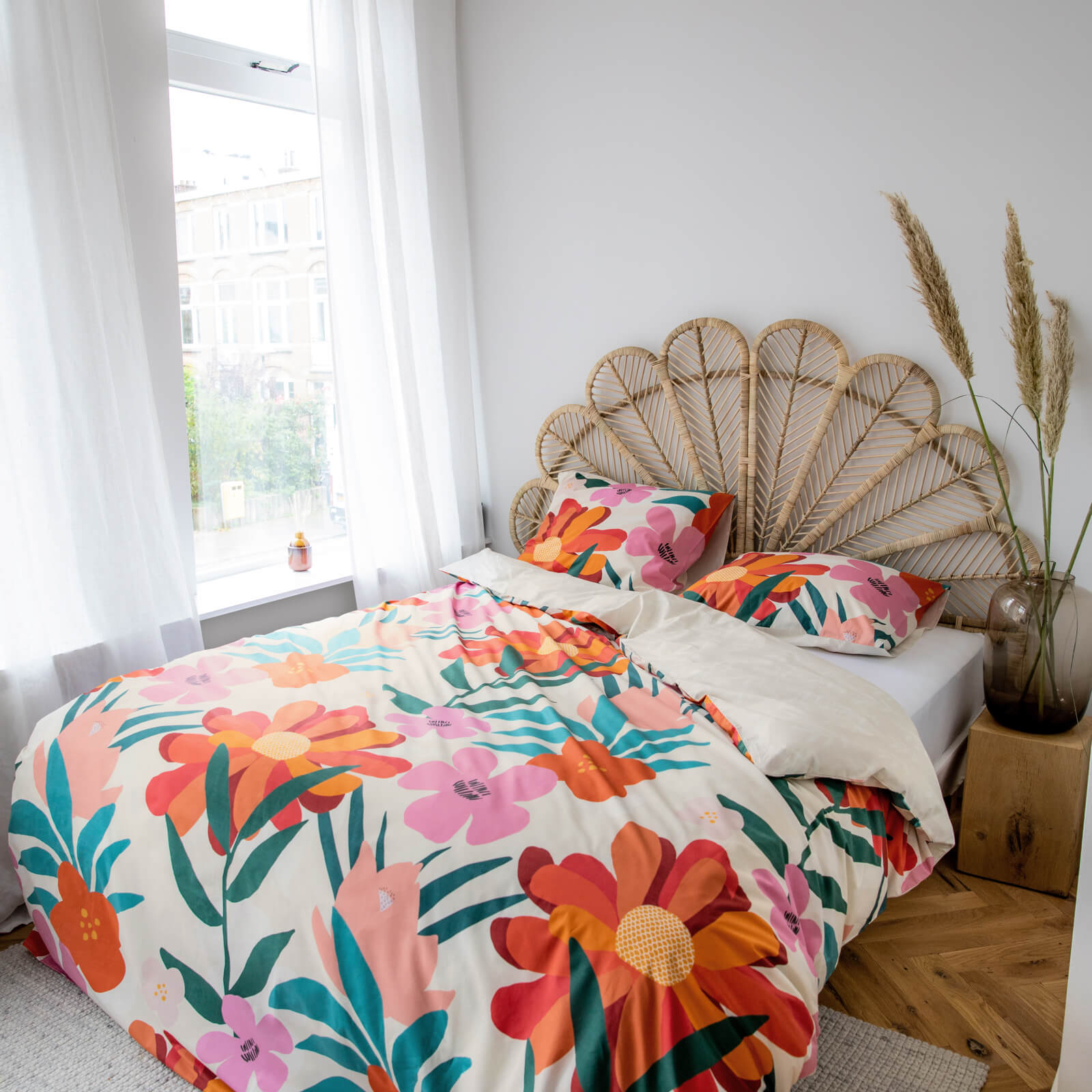 Covers & Co Bettwäsche No Wallflower Multicolor 100 % Bio Baumwolle Perkal (GOTS)