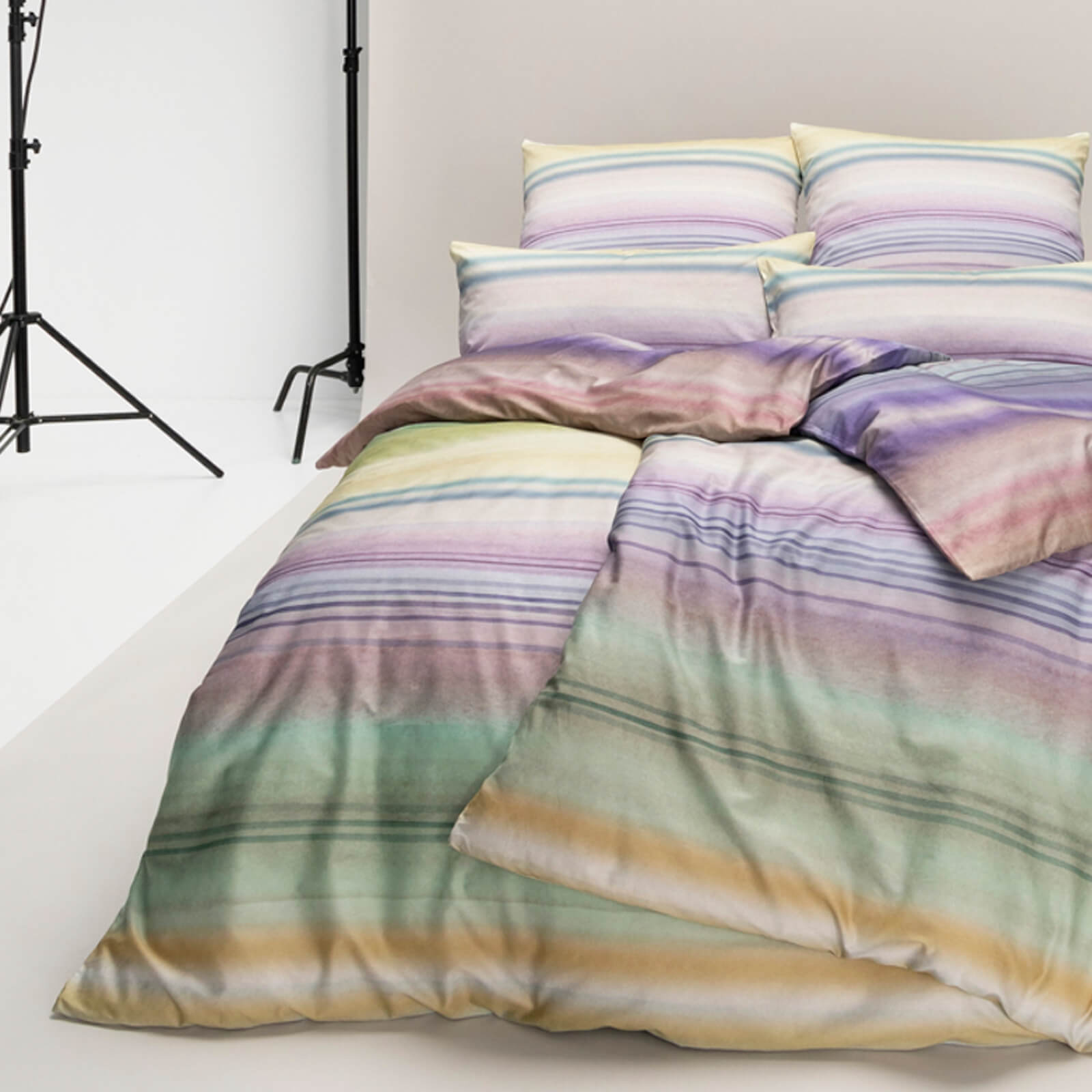 Estella Bettwäsche Bright 4768 985 Multicolor Mako Satin