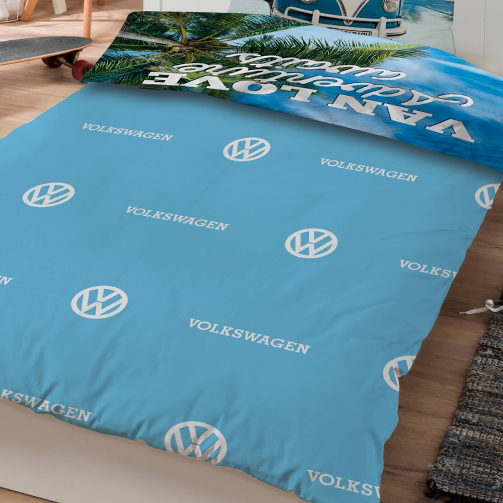 Skybrands Volkswagen Bettwäsche VW Bulli T1 Van Love Renforcé