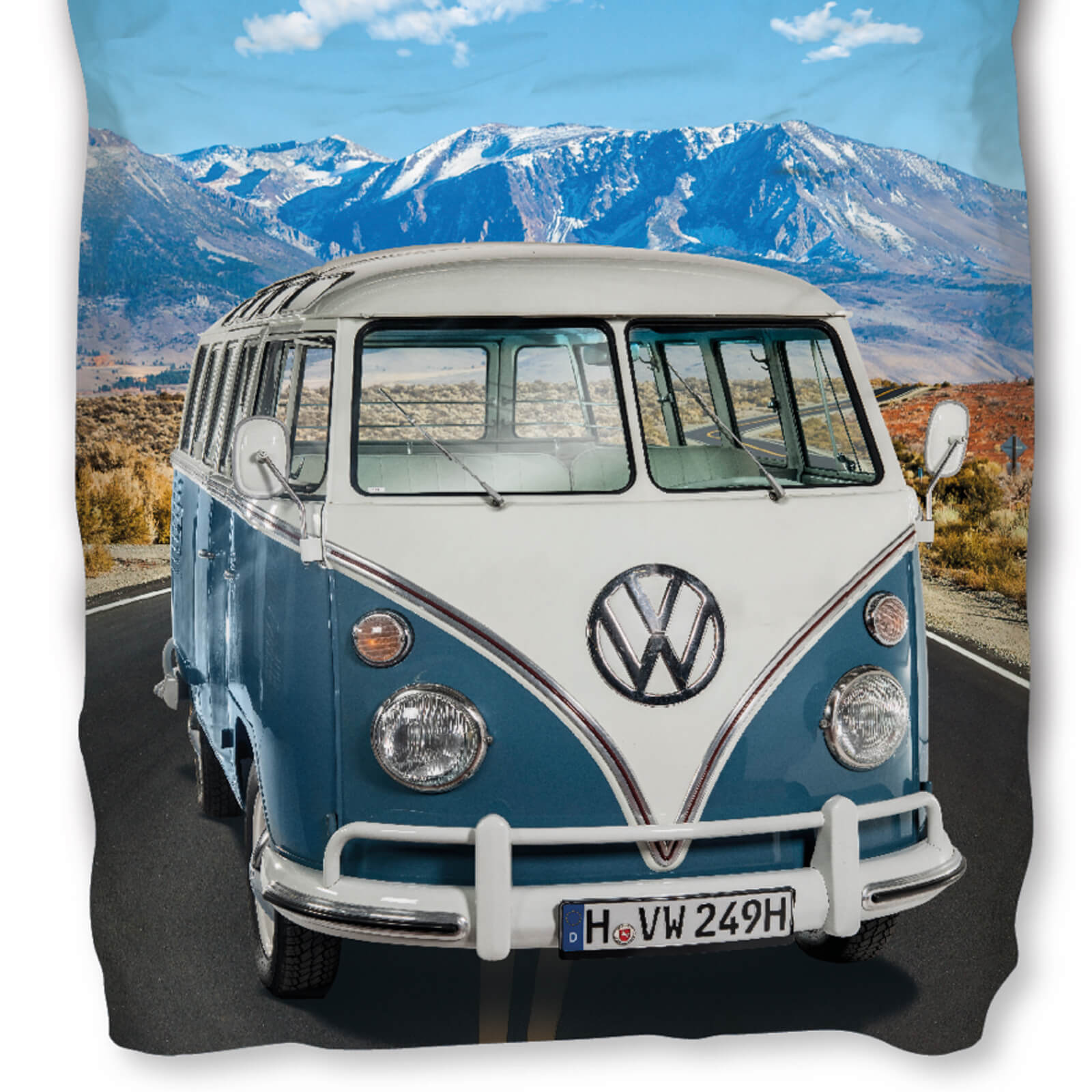 SkyBrands Volkswagen Bettwäsche VW Bulli T1 Panorama Renforcé