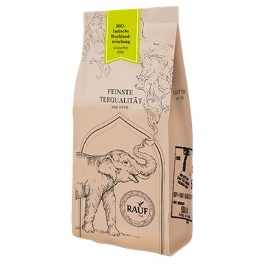 Rauf Tee Bio Grüner Tee Indische Hochlandmischung - 500 g