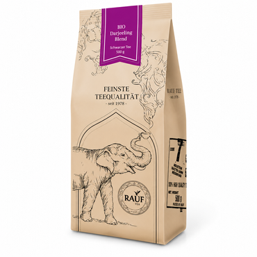 Rauf Tee Schwarzer Darjeeling Blend Bio – 500 g