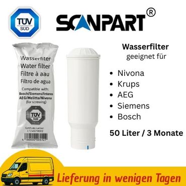 Wasserfilter Kaffeevollautomat für Nivona/AEG/Siemens/Bosch/Krups/etc | Lulus Coffee Factory