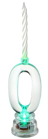 LED-Geburtstagskerze 0 | Festartikel Schlaudt GmbH Koblenz | Kostüme | Deko