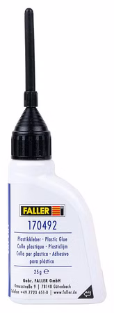 Faller H0, TT, N, Z EXPERT, Plastikkleber, 25 g, deutsch/französisch