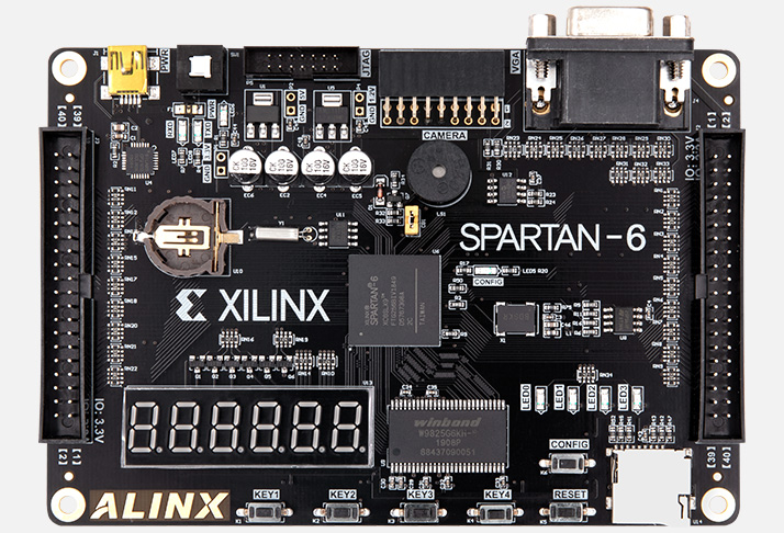 Alinx AX309 FPGA Dev Board & Kit with AMD Spartan 6 XC6SLX9
