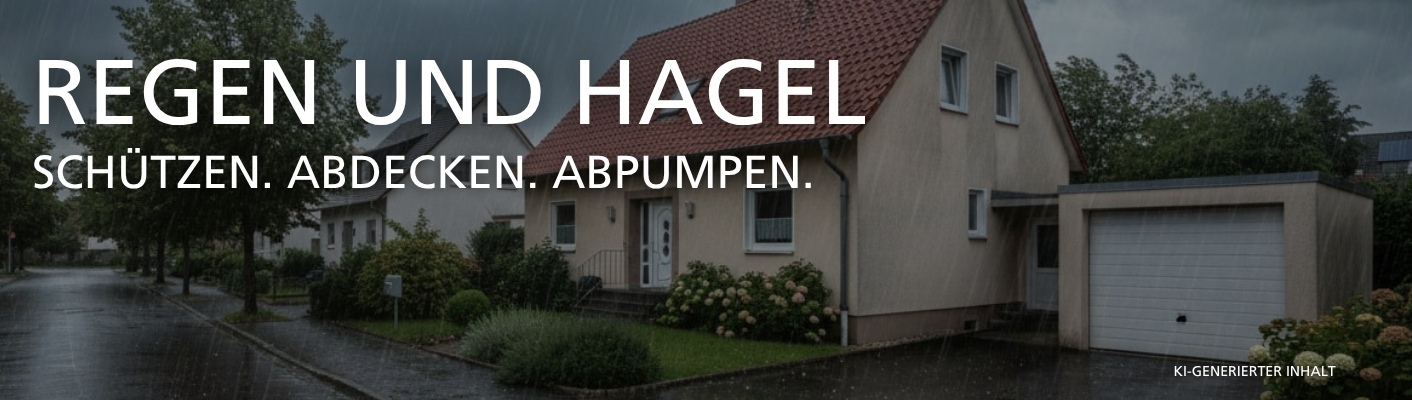 Kategorie Starkregen & Hagelschutz