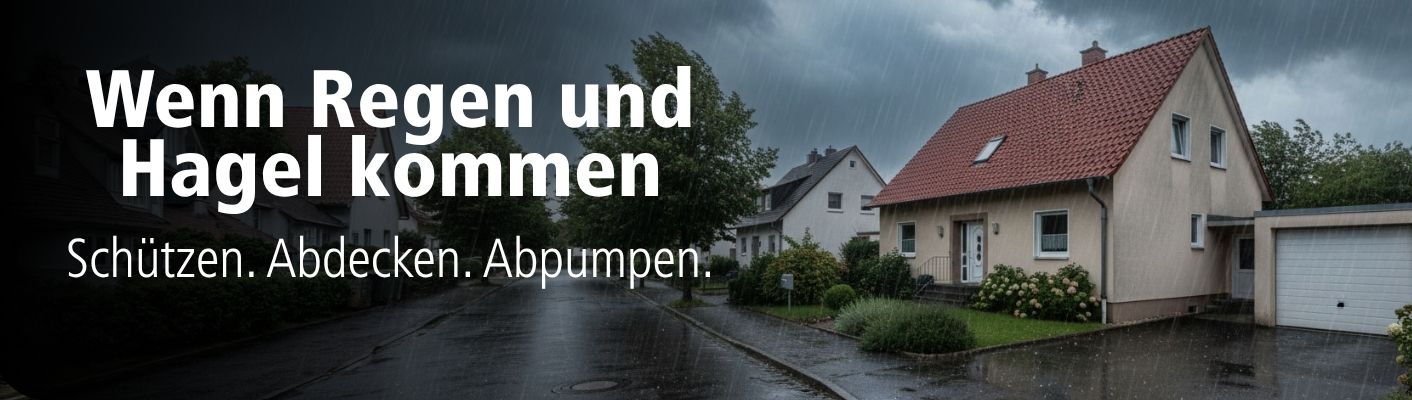Kategorie Starkregen & Hagelschutz