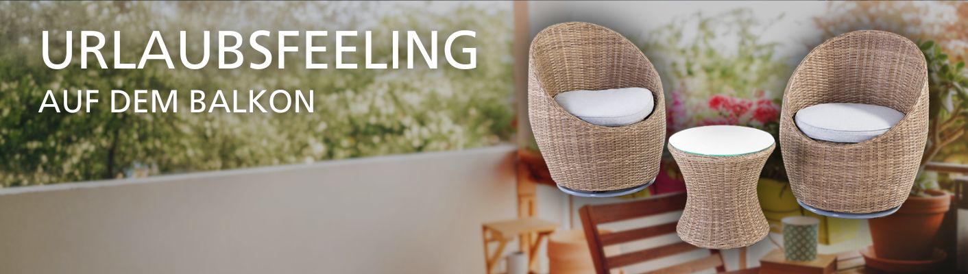 Kategorie Urlaubsfeeling auf dem Balkon