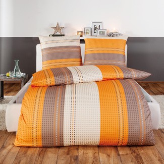 Mikrofaser Jersey-Flanell-Bettwäsche ca. 155 x 220 cm