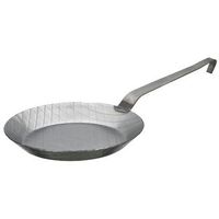 Eisenpfanne mit Flachgriff, ø 28 cm