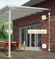 Terrassenüberdachung "FERIA" 3x5.4 weiß