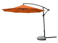 Ampelschirm -Aluminium , Ø ca. 3 m – Terrakotta