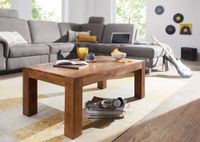 Sheesham Couchtisch Massiv 110 x 60 cm Massivholz