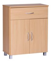 Sideboard Buche 60 x 75 cm mit 2 Türen & 1 Schublade