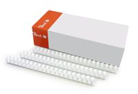 Binderücken 20mm, A4, weiss, 100 Stück,