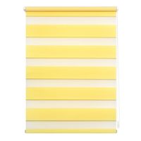 Duo-Rollo Klemmfix, ohne Bohren - Gelb, 90 cm x 220 cm (B x L)