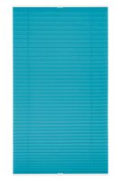 Plissee Klemmfix, ohne Bohren, verspannt - Blau, 45 cm x 130 cm (B x L)