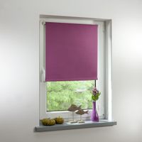 Thermo-Rollo Klemmfix, ohne Bohren, Verdunkelung - Fuchsia, 80 cm x 150 cm (B x L)