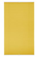Plissee Klemmfix, ohne Bohren, verspannt - Gelb, 75 cm x 130 cm (B x L)