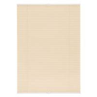 Plissee Klemmfix, ohne Bohren, verspannt - Creme, 60 cm x 130 cm (B x L)